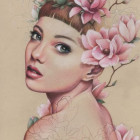 Puzzle - Grafika - Magnólia