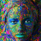 Puzzle - Grafika - Nő portréja