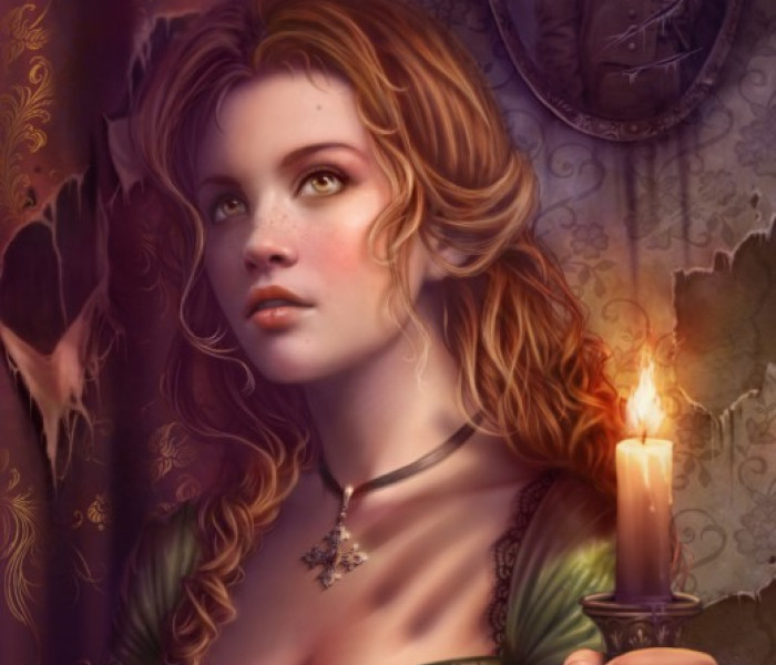 Puzzle - Grafika - Gyertyafénynél