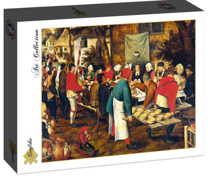 Puzzle - Grafika - Paraszt esküvő