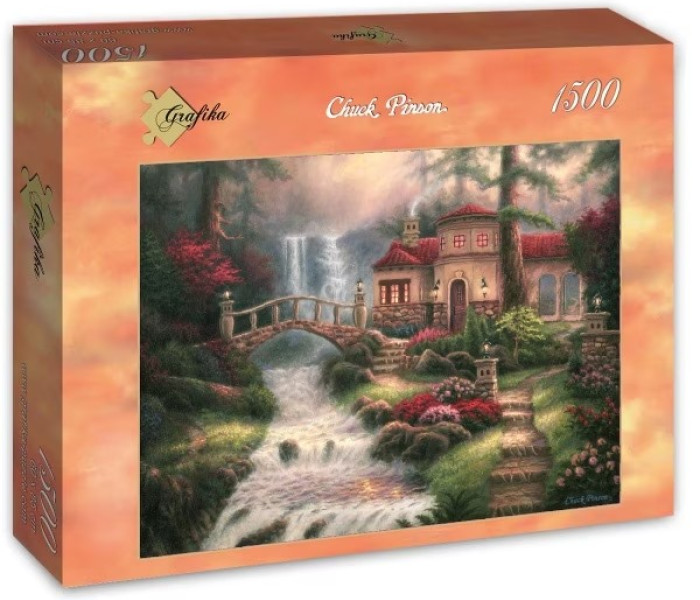 Puzzle - Grafika - Vízesések a Sierra folyón