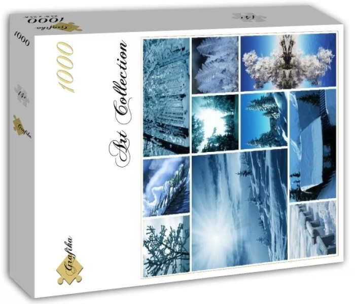 Puzzle - Grafika - Téli kollázs