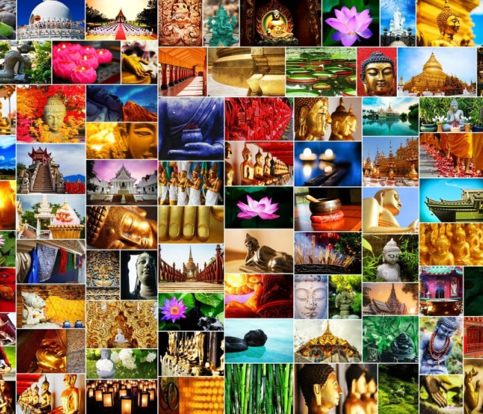 Puzzle - Grafika - Kollázs - Zen