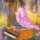 Puzzle - Grafika - Rózsaszín dallam