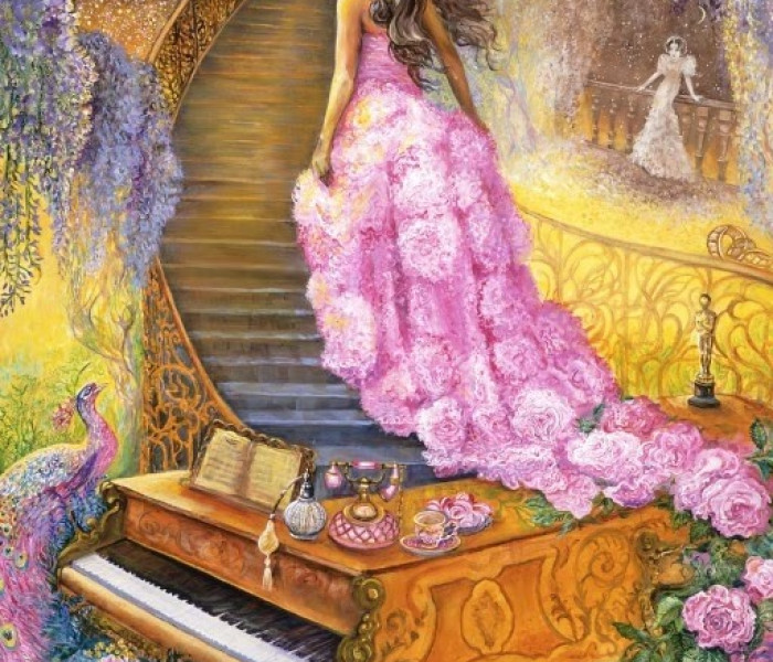 Puzzle - Grafika - Rózsaszín dallam