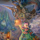 Puzzle - Grafika - Az unikornisok hölgye