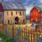 Puzzle - Grafika - Madárdal