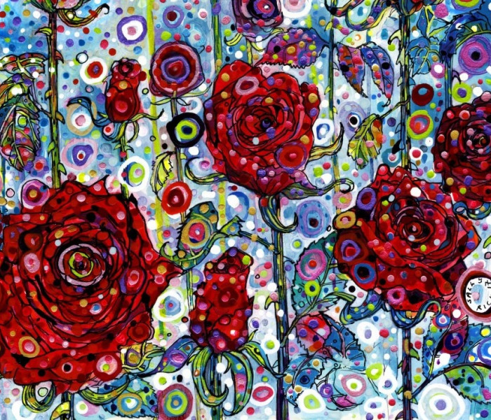 Puzzle - Grafika - Rózsák