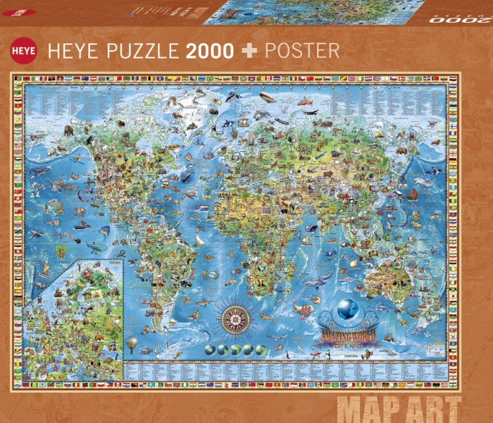 Puzzle - Heye - Csodavilág