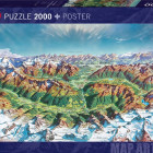 Puzzle - Heye - Alpesi panoráma