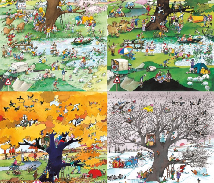 Puzzle - Heye - Négy évszak