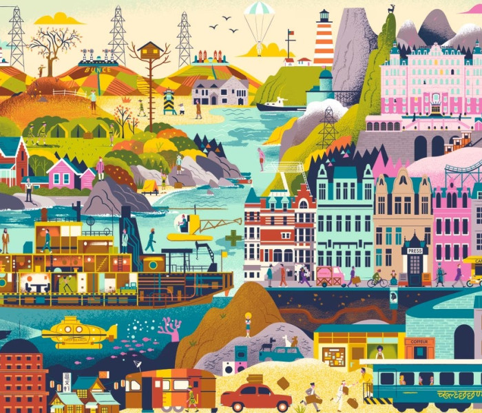 Puzzle - Heye - Wes Anderson-filmek