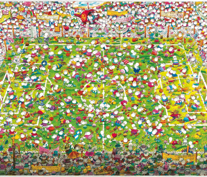 Puzzle - Heye - Őrült foci - Triangular puzzle