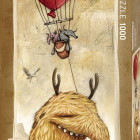 Puzzle - Heye - Piros lufi - Panoramatikus Puzzle