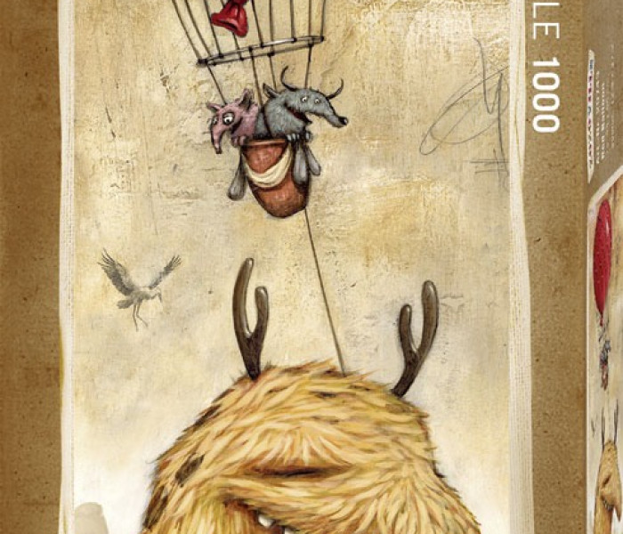 Puzzle - Heye - Piros lufi - Panoramatikus Puzzle