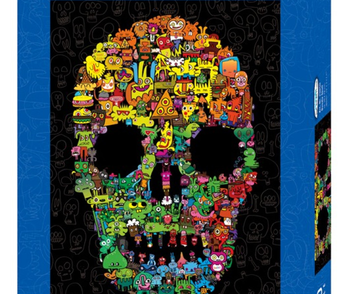 Puzzle - Heye - Firkálások - koponya