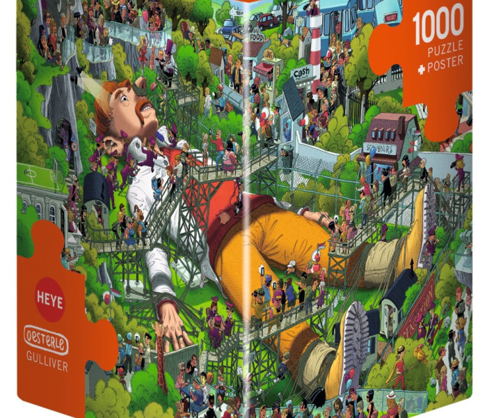 Puzzle - Heye - Gulliver - Triangular puzzle