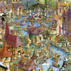 Puzzle - Heye - Nyúlváros - Triangular puzzle