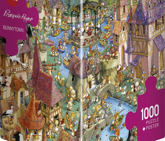 Puzzle - Heye - Nyúlváros - Triangular puzzle