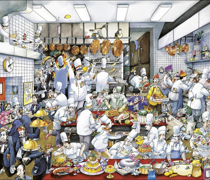 Puzzle - Heye - Kreatív szakácsok