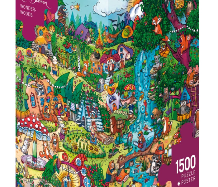 Puzzle - Heye - Foresta magica - Triangular puzzle