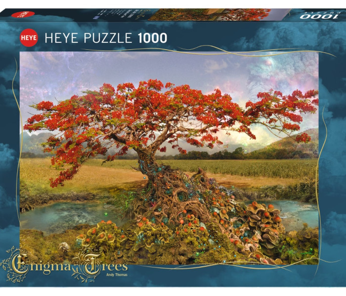 Puzzle - Heye - Piros fa
