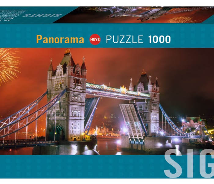 Puzzle - Heye - Tower Bridge - Panoramatikus Puzzle
