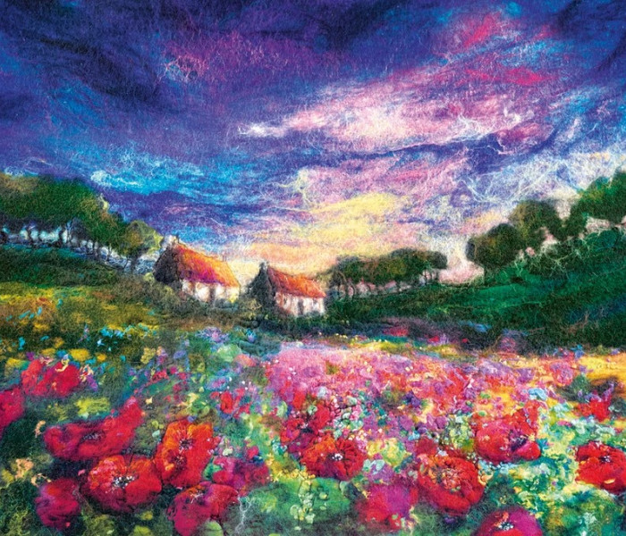 Puzzle - Heye - Pipacsok naplementekor