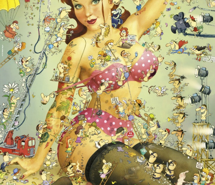 Puzzle - Heye - A lányok élete az Instagramon - Triangular puzzle