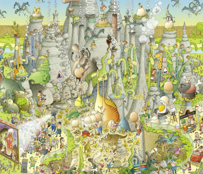 Puzzle - Heye - ÁLLATKERT - Jura kiállítás