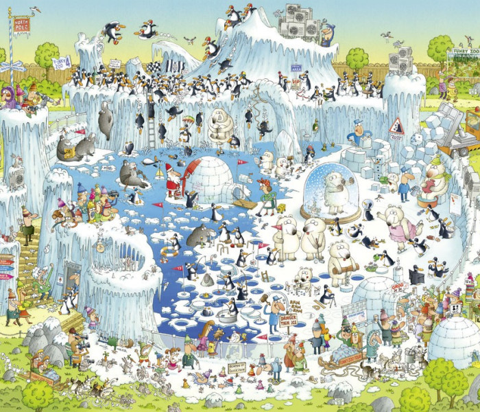 Puzzle - Heye - ÁLLATKERT - Poláris expozíció