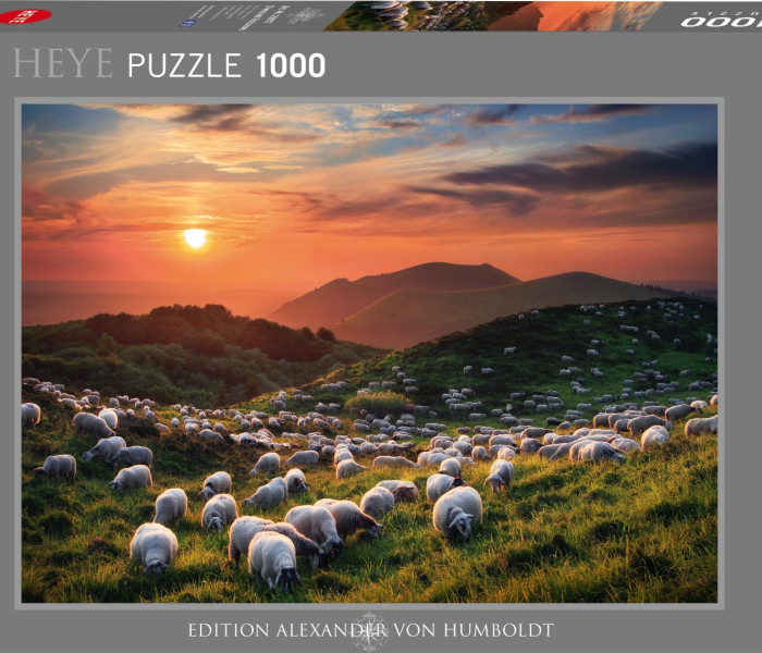 Puzzle - Heye - Juhok és vulkánok