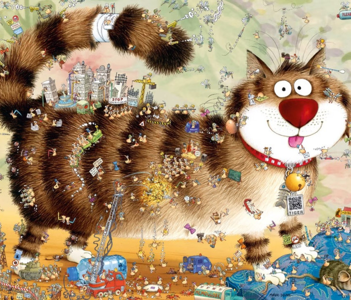 Puzzle - Heye - Nézd meg alaposan… a macskát