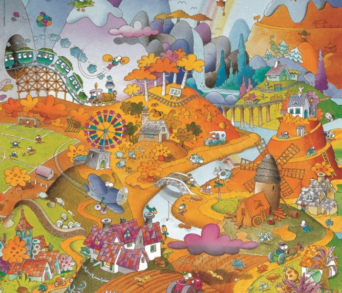 Puzzle - Heye - Idill a mező mellett