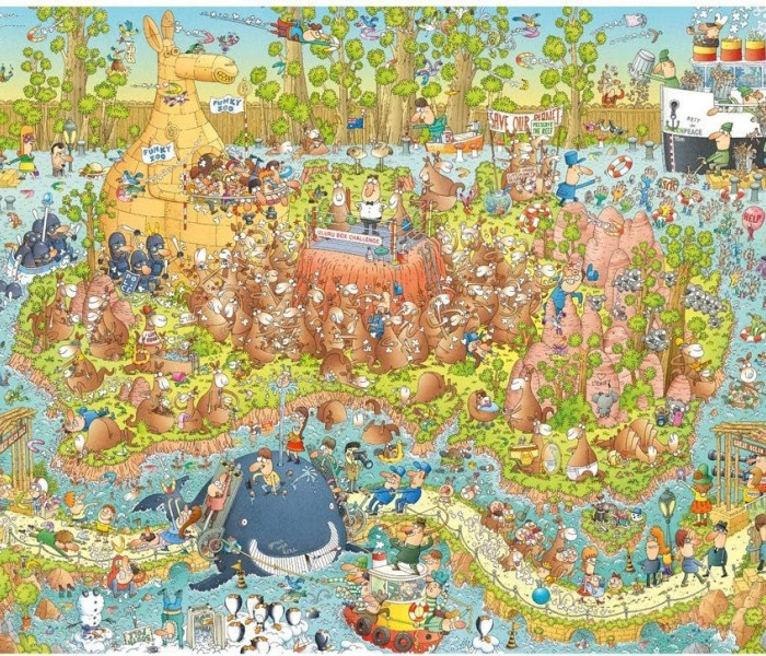 Puzzle - Heye - ÁLLATKERT - Ausztrál kiállítás
