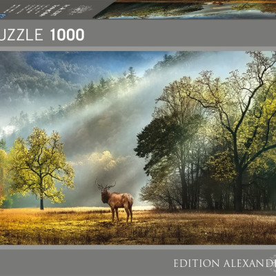 Reggeli köszöntés - Panoramatikus Puzzle