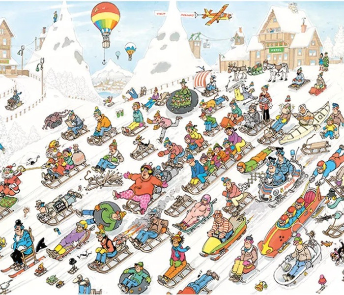 Puzzle - Jumbo - Minden lefelé halad