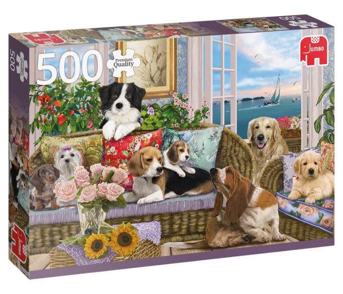 Puzzle - Jumbo - Szőrös barátok