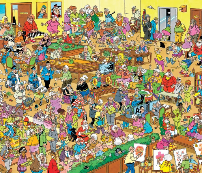 Puzzle - Jumbo - Öregek otthona