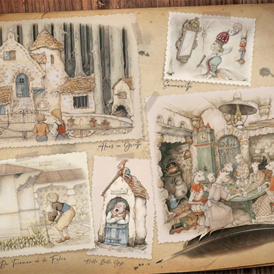 Anton Pieck: Efteling