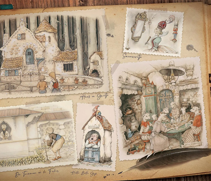 Puzzle - Jumbo - Anton Pieck: Efteling