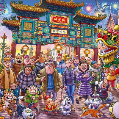 Kínai újév! - WASGIJ Puzzle