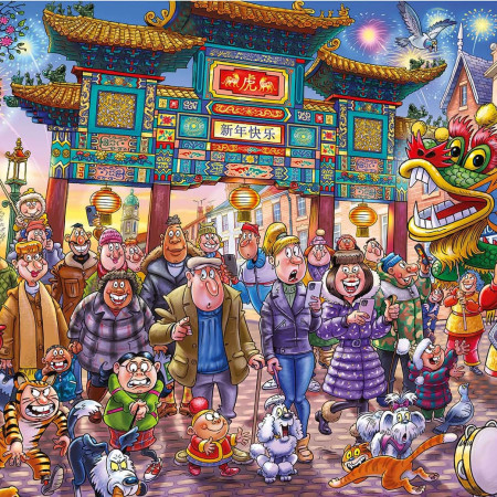 Kínai újév! - WASGIJ Puzzle