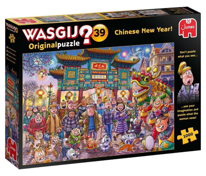 Puzzle - Jumbo - Kínai újév! - WASGIJ Puzzle