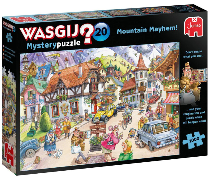 Puzzle - Jumbo - Hegyi káosz - WASGIJ Puzzle