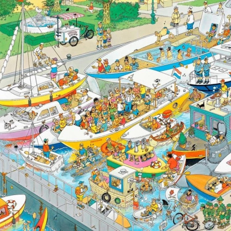 Jan van Haasteren: Hajók