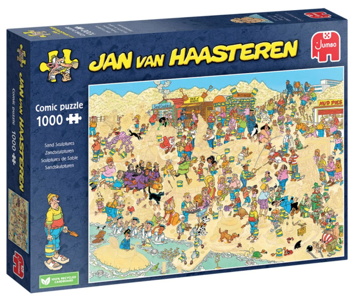 Puzzle - Jumbo - Homokszobrok