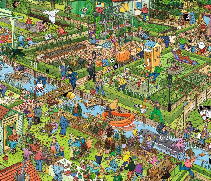 Puzzle - Jumbo - konyhakert