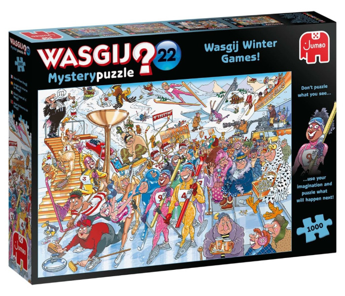 Puzzle - Jumbo - Téli Játékok! - WASGIJ Puzzle