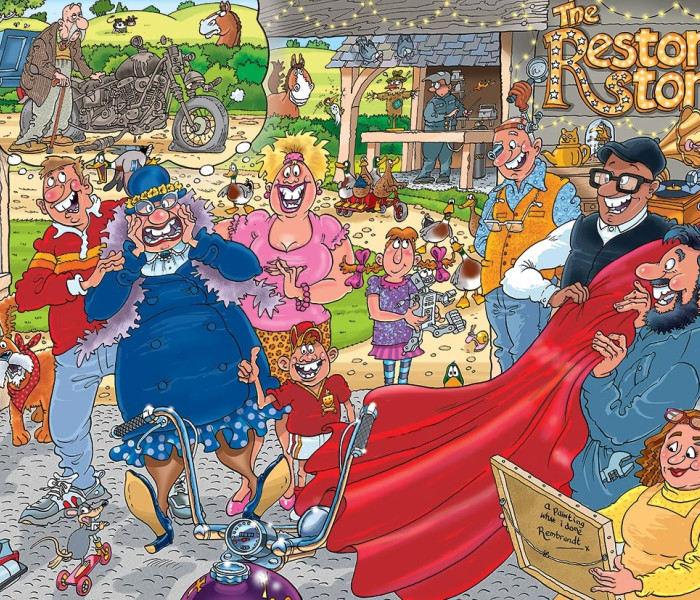 Puzzle - Jumbo - Teljes felújítás! - WASGIJ Puzzle